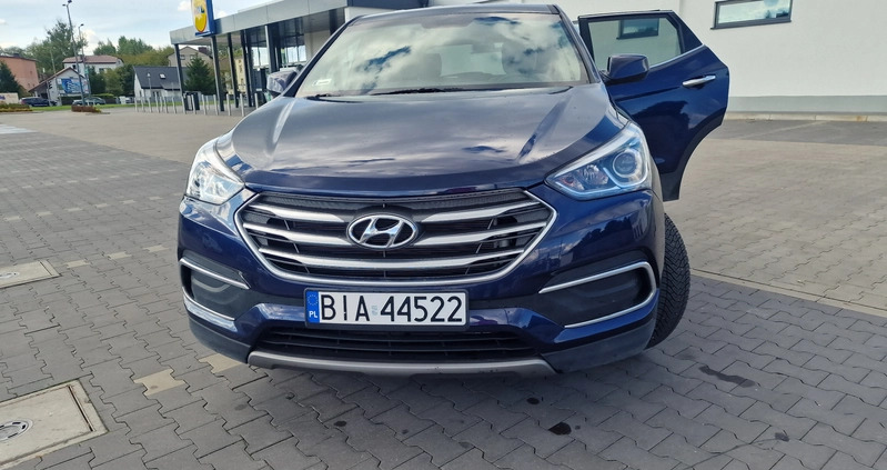 Hyundai Santa Fe cena 72500 przebieg: 102000, rok produkcji 2017 z Hrubieszów małe 79